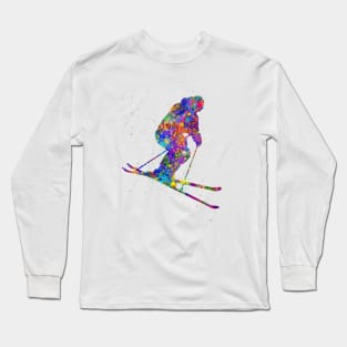 Ski player Long Sleeve T-Shirt